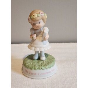 Enesco Country Cousins 1986 Girl‎ My First Communion